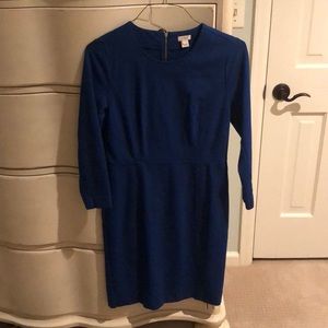 Blue J Crew dress, size 8.